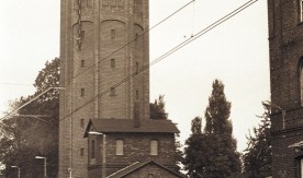 Wieża ciśnień na stacji kolejowej w Pleszewie. Wybudowana przez Niemców...
